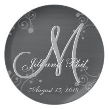 Rustic Chalkboard 3d Monogram