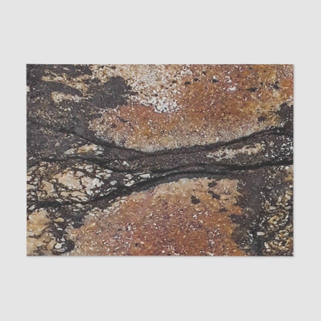 Rustic Charm Abstract Print Tissue Paper (Front)