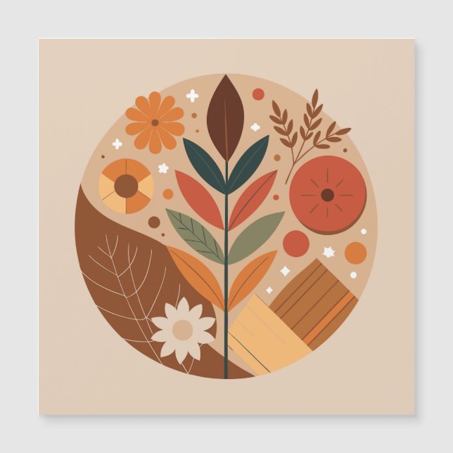 Rustic Charm Magnetic Invitation (Front)