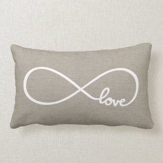 Rustic Chic Love Lumbar Cushion
