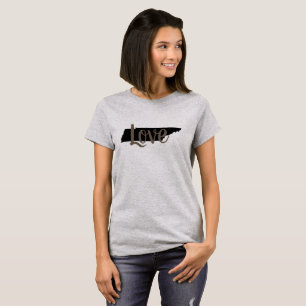 rustic chic TENNESSEE LOVE in script T-Shirt