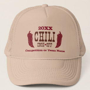 Rustic Chilli Cook Off Competition Trucker Hat