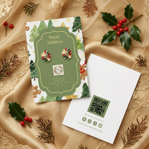 Rustic Christmas Forest Jewellery Display TMF26