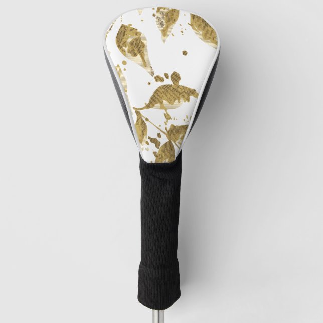 Rustic Christmas Home Décor Collection Golf Head Cover (Front)