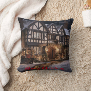 Rustic Christmas Magic Cushion