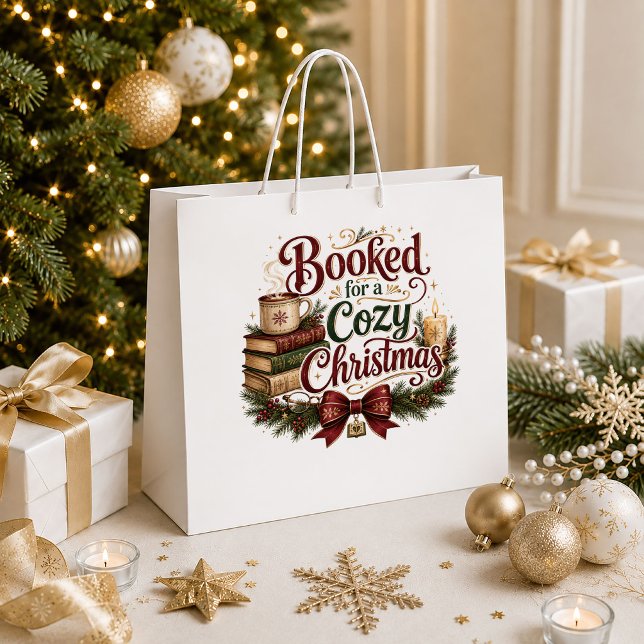 Rustic Christmas Sparkly Holiday Gift Bag Design (Rustic Christmas Sparkly Holiday Gift Bag Design

)