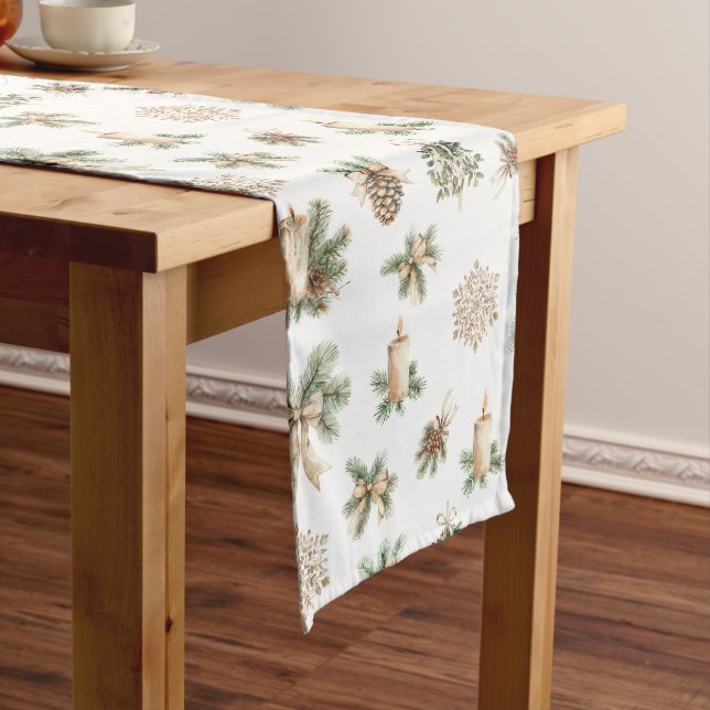Rustic Christmas Table Runner (In Situ)