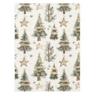 Rustic Christmas Tablecloth