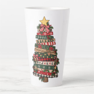 Rustic Christmas Tree Latte Mug