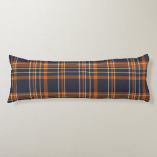 Rustic Christmas/winter plaid Body Cushion
