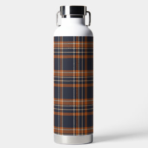 Rustic Christmas/winter plaid  Water Bottle