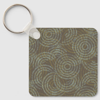 Rustic Circle Song Key Ring