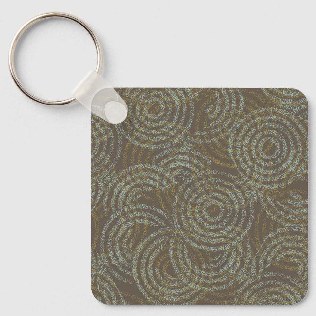 Rustic Circle Song Key Ring (Front)