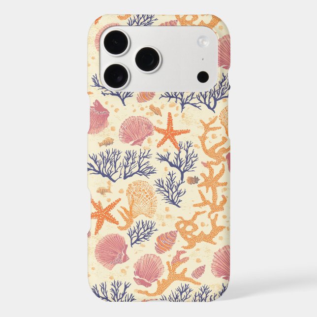 Rustic Coastal - Seashells, Starfish, Reef (Back)