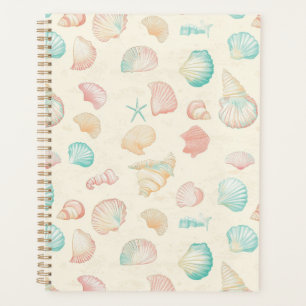 Rustic Coastal - Seashells, Starfish, Reef (22) Planner