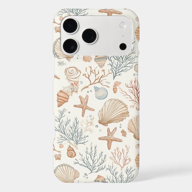 Rustic Coastal - Seashells, Starfish, Reef (32) (Back)
