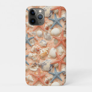 Rustic Coastal - Seashells, Starfish, Reef (8) Case-Mate iPhone Case