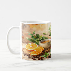 Rustic Coffee Design - Vintage Coffee Pot Beans Ci Mug