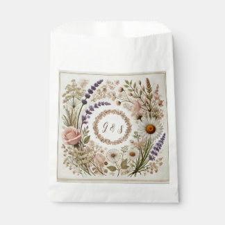 Rustic Cottagecore Wedding Favor Bag