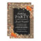Rustic Country Autumn Fall Birthday Party