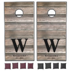 Rustic Country Barn Wood Personalised