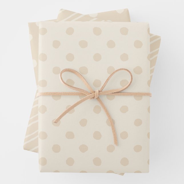 Rustic Country Chic Cream Patterns  Wrapping Paper Sheet (Rustic Country Chic Cream Patterns Wrapping Paper Sheets)