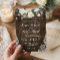 Rustic Country Chic Floral String Lights Wedding