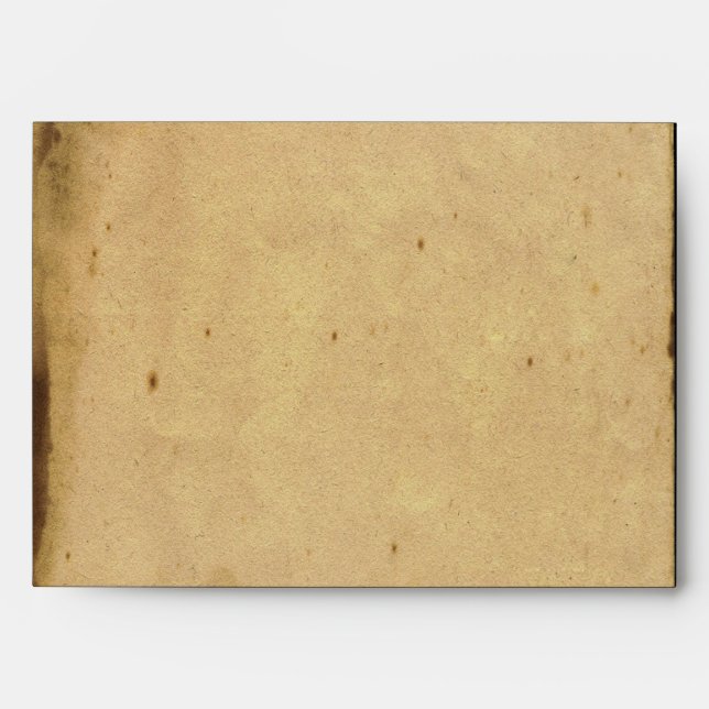 Rustic Country Cowboy Hats Wedding Envelope (Front)