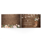 Rustic Country Cowgirl Boots Floral Bridal Shower