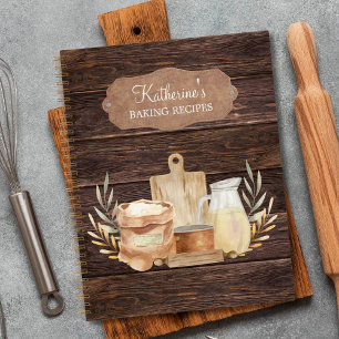 Rustic Country Family Favourite Baking Recipe Book