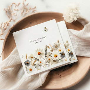 Rustic Country Farm Chicken Wedding Napkins