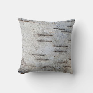 Rustic Country Nature Classic Birch Bark Photo Cushion