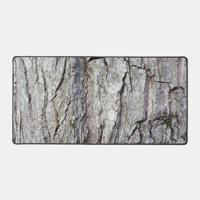 Rustic Country Nature Oak Tree Photo Desk Mat (Front)