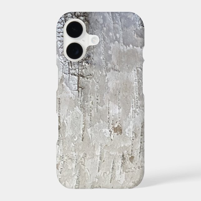 Rustic Country Nature White Birch Bark Photo (Back)