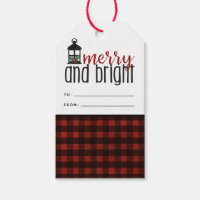 Rustic Country Plaid Farmhouse Style Christmas  
