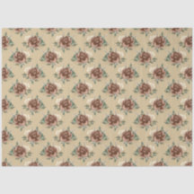Rustic Country Rose Tissue Paper