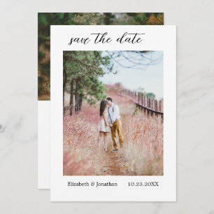 Rustic Country Save The Date Card