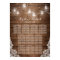 Rustic Country String Lights Wedding Seating Chart