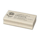 Rustic Country Sunflower Names & Return Address