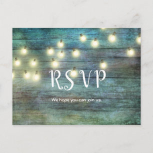 Rustic Country Vintage Wood Brown Postcard