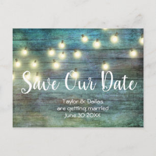 Rustic Country   Vintage Wood   Brown Postcard