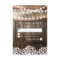 Rustic Country Wedding RSVP | String of Lights