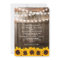 Rustic Country Wedding | Sunflower String Lights