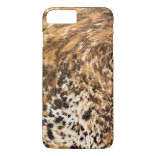 Rustic Country Western Long Horn Leather Pattern Case-Mate iPhone Case