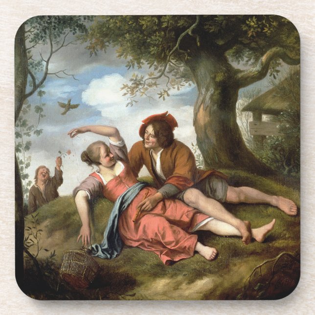 Rustic Courtship Coaster (Front)