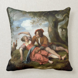 Rustic Courtship Cushion