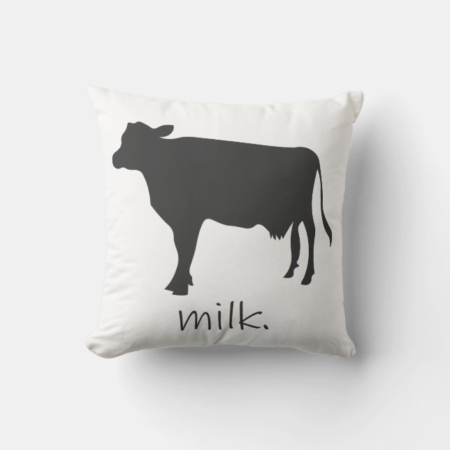 Rustic Cow Cushion (Front)
