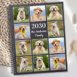 Rustic Create Your Own Puppy Dog Pet Journal  Planner<br><div class="desc">Custom pet photo collage calendar planner for your best friend. Keep all your dogs appointments, whether its veterinary visits, puppy play dates, dog grooming, or training all organised, every pet deserves a personalised pet photo planner ! Our dog photo planner has 11 photos to personalise, name and text. Design is...</div>