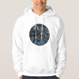 Rustic Croatian Stone Wall Photography Hoodie