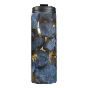 Rustic Croatian Stone Wall Photography Thermal Tumbler